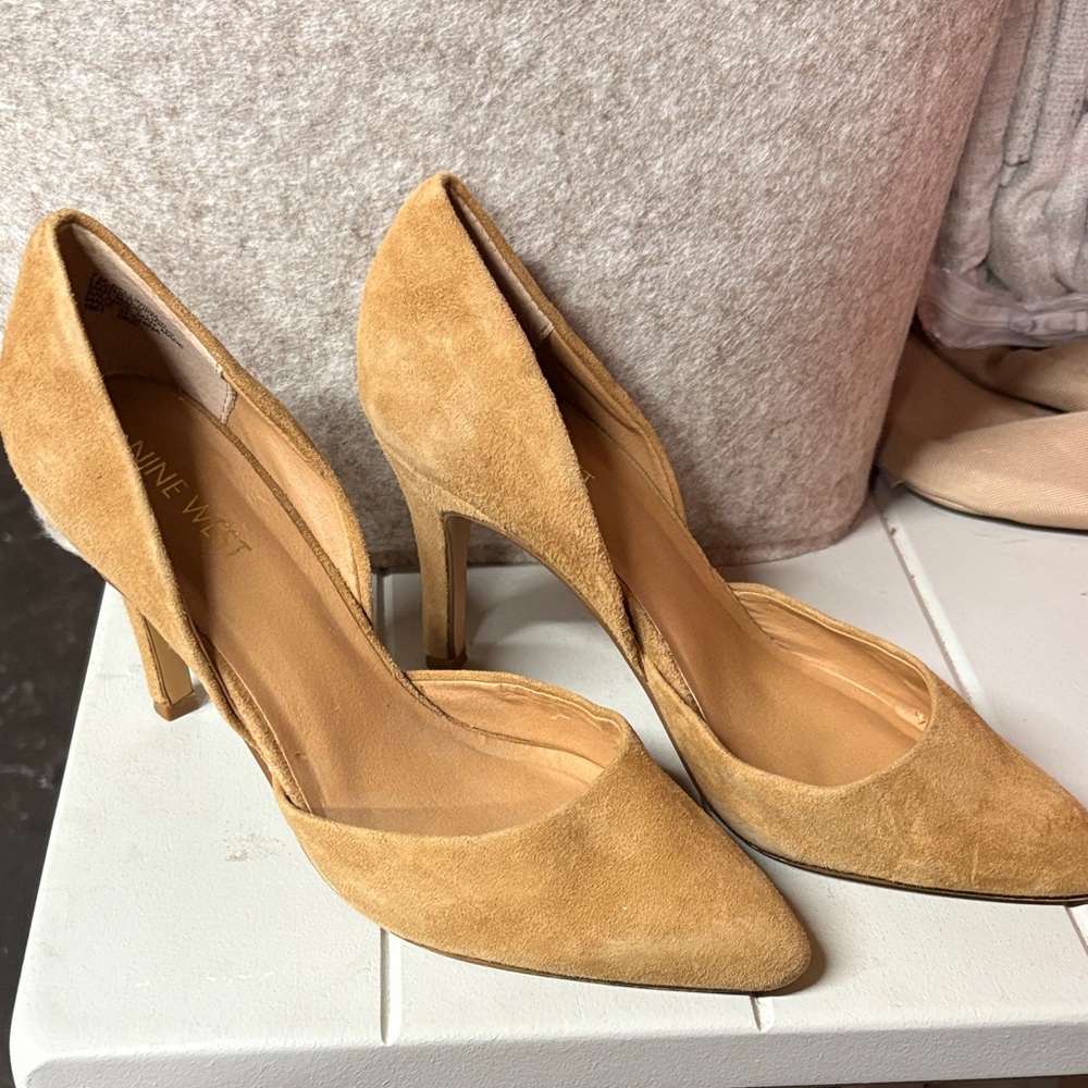 Nine West Suede Heels